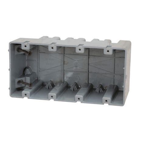 4 gang adjustable electrical box|4 gang weatherproof electrical box.